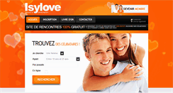 Desktop Screenshot of isylove.com